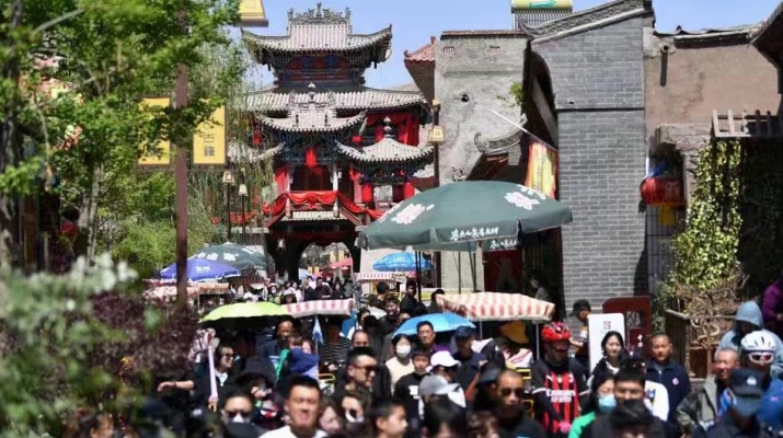 集團要聞丨甘肅文旅集團各景區(qū)“五一”假期人氣爆棚，累計接待游客50余萬人次